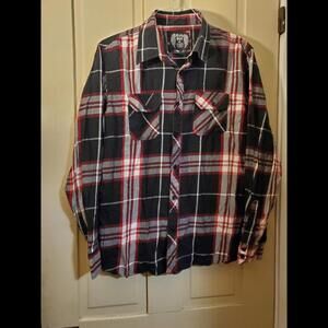 Eighty Eight Mens XL Front Button  Pocket Shirt
